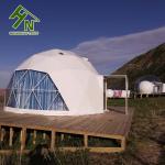 Four Person Geodesic Dome Tent Transparent For Exhibitions