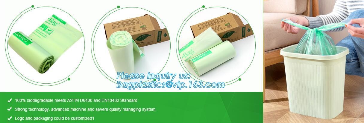 Easy-Tie Baby Disposable Diaper Sacks Bags,100% Biodegradable Diaper Bags with Baby Powder Scent, bagplastics, bagease