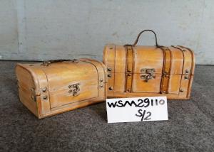 Quality SENMIN non woven lining L24 Solid Wood Blanket Box wholesale