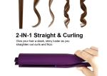 LED Display Titanium Hair Straightener And Curler 248F-450F