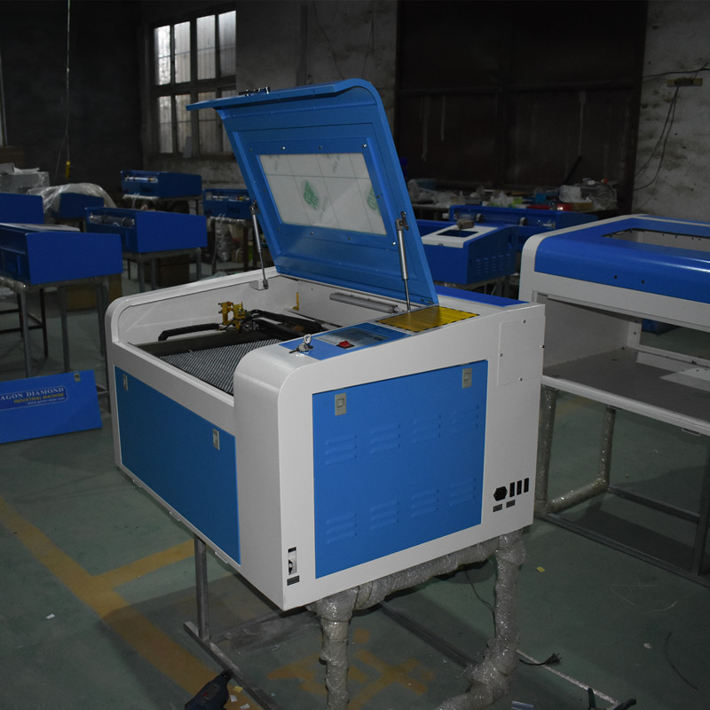 ZODO 80W/60W 640 mm co2 laser cutter, 4060 laser engraving machine honeycomb up and down platform