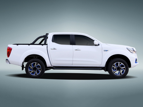 Luxury Dongfeng Rich 6 EV 4x2 Double Cab Pickup Truck Cars LHD