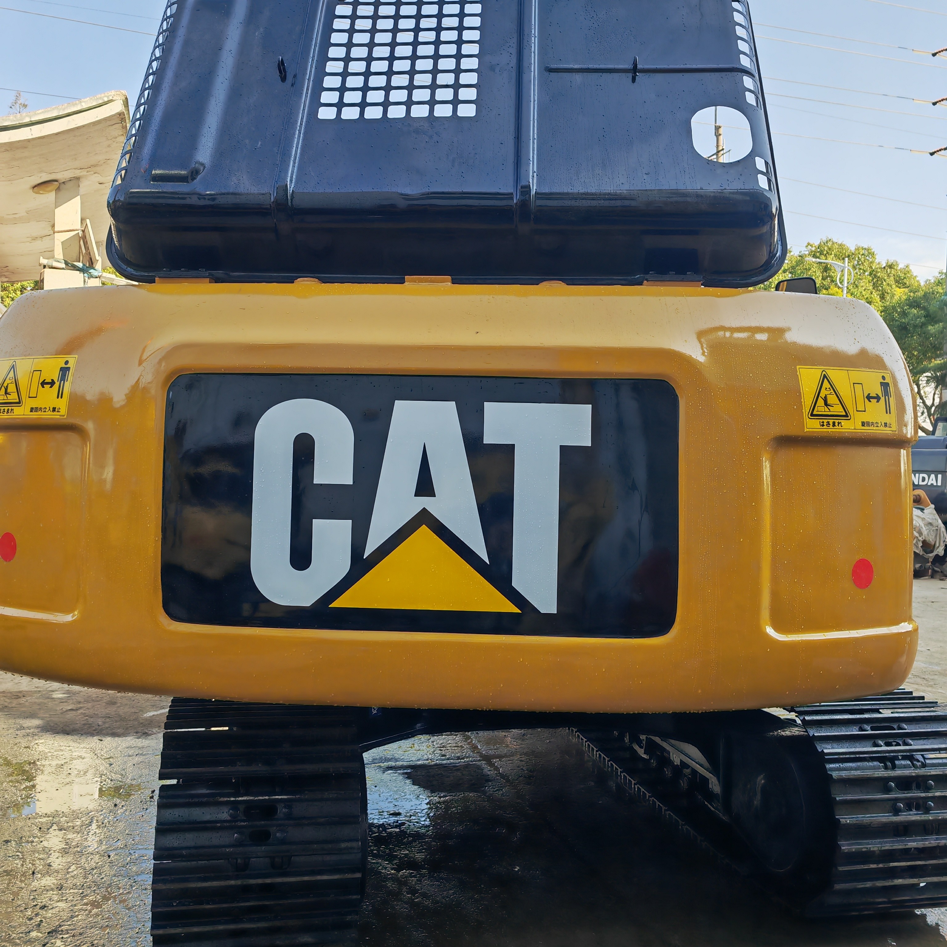 Durable CAT Excavator Engine with Net Flywheel Power of 31.1 KW 41.7 Hp Maximum Digging Depth of 6.5 M