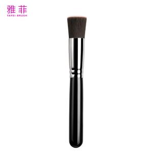 Quality A11 Single Nylon Hair Wood Handle Foundation Powder Brush Cosmetic Face Brush wholesale