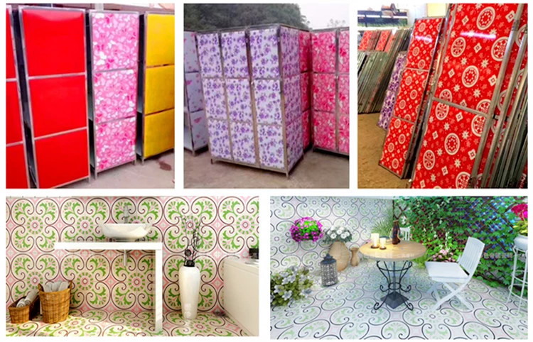Flower Printing PPGI / Special Pattern Coated Steel Sheet Coil / Pre-painted Galvanized Steel Coil