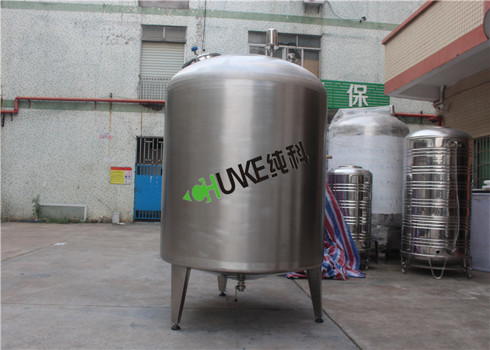 10000L/10T SS304 SS316L Juice Beer Milk Storage Tank RO Raw Water Tank