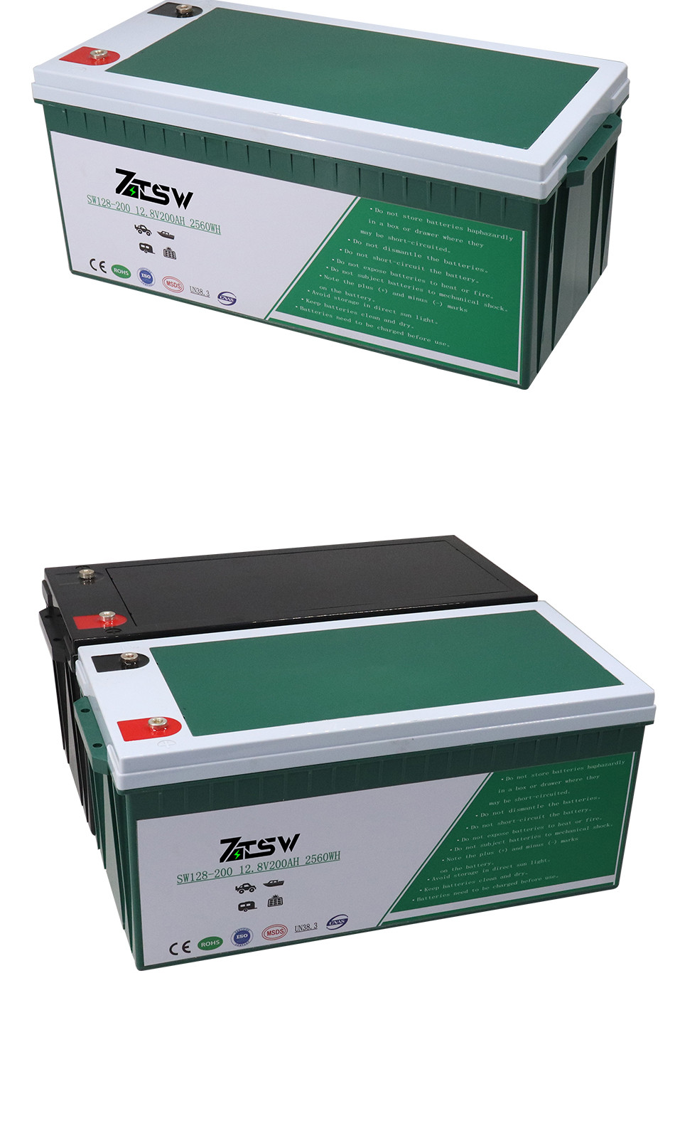 12V 200Ah Residential Electrical Storage Systems With Bluetooth Home Energy Storage Off Grid Applications