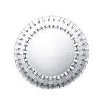 Factory Direct China Manufacturer Classic Woven Collection Clear Plate Set with