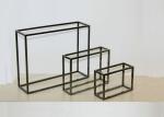 Scarf / Shoe Display Stand For Retail Store , Stainless Steel Display Stand