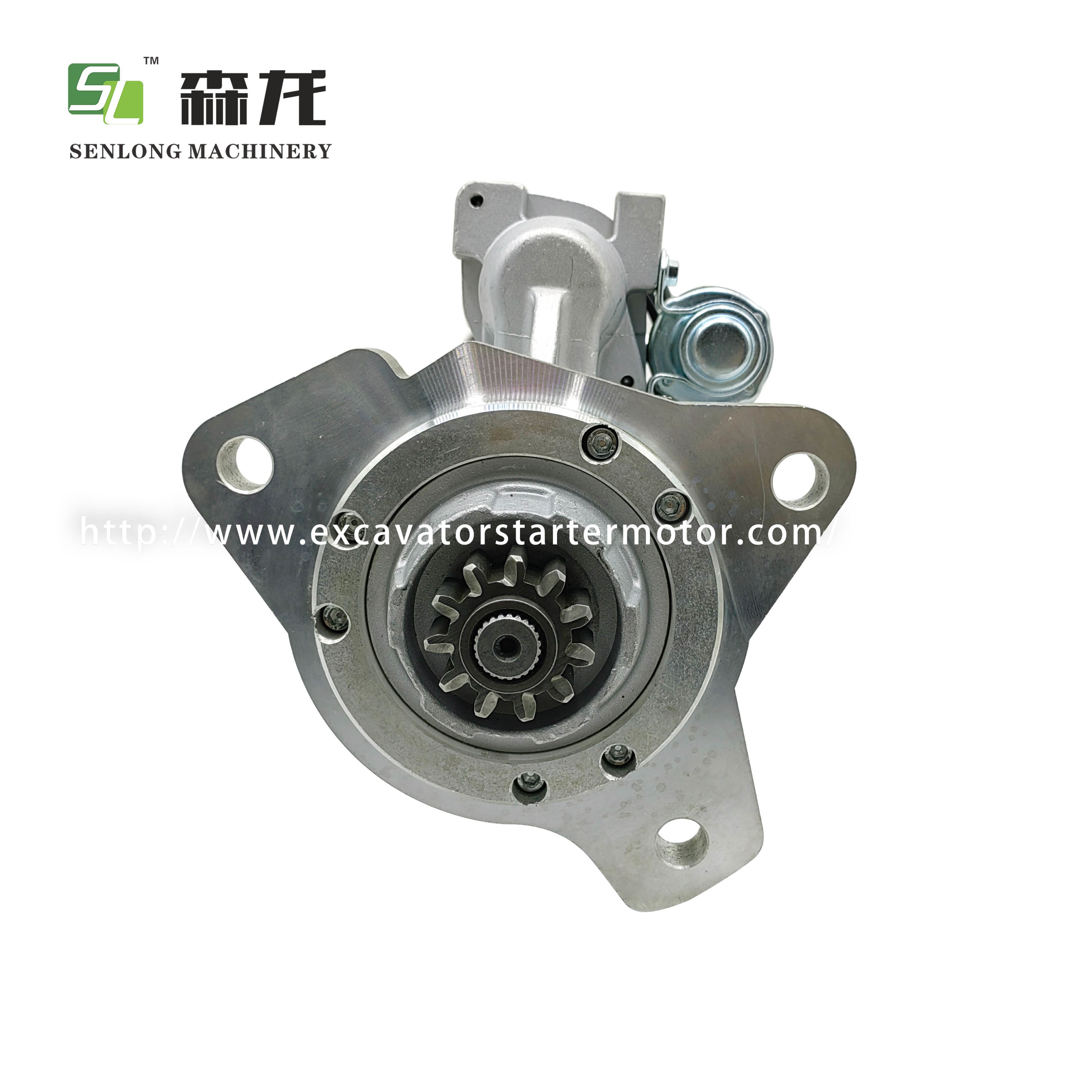 126650-77021 Excavator Starter Motor For Yanmar 24V 8.0KW 11T 0360-802-0222 0360-802-0192 148660-77080