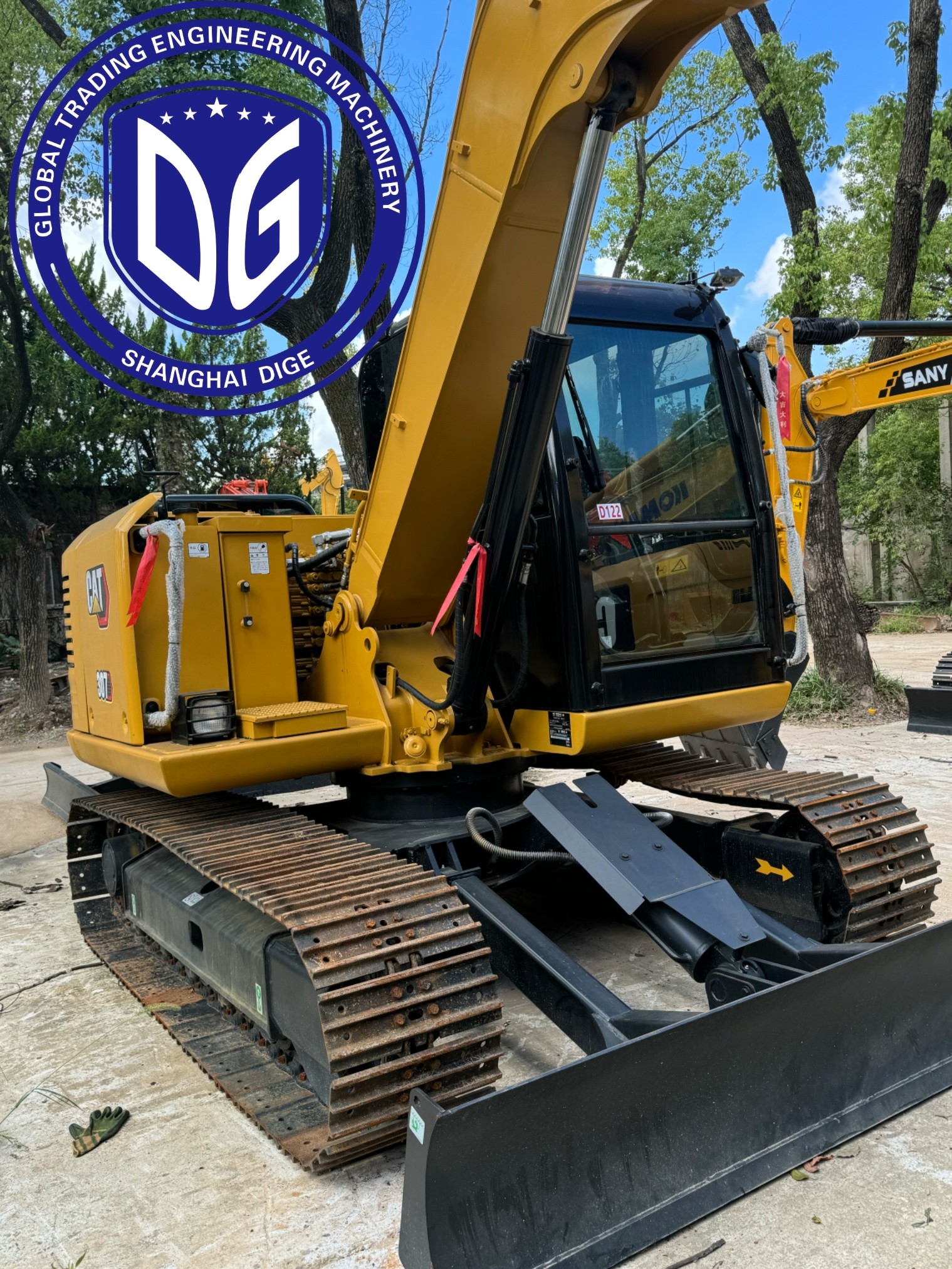 Cat Excavator 307 Used Caterpillar Excavator 7 Ton