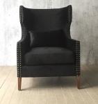 french style leisure wooden fabric sofa,lounge chair,casual chair,antique chair