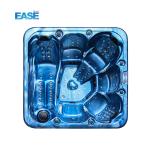Outdoor White Massage Spa Hot Tub 124Pcs Total Jets 1 Recliner