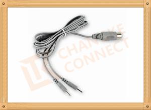 Quality Din 5 Pin To 2.0 2 Pin Medial Tens Unit Cables For Surgical Monitor wholesale