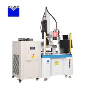 Quality Cylindrical lithium battery pack aluminum nickel busbar prism battery laser welding machine wholesale