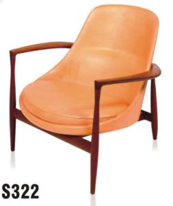 Quality America style wooden frame home upholstered chair furniture wholesale