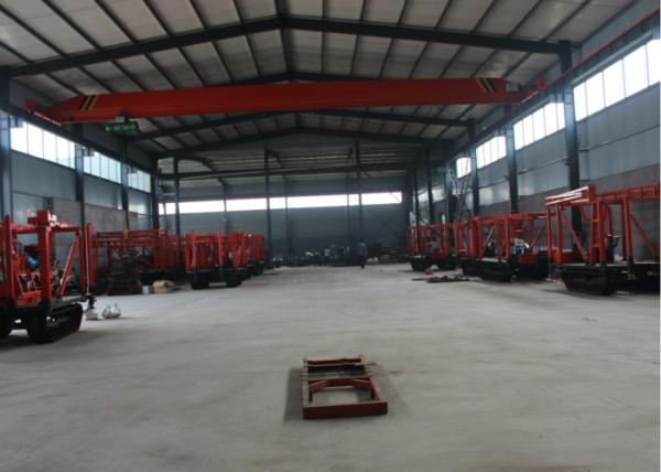 Portable Water Well Drilling Rigs GK200 Electric Power Type For Geological