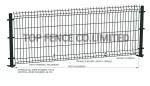 3D wire mesh fence panels