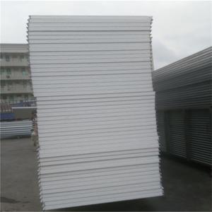 Quality mobile home wall paneling grey white double steel eps sandwich panel with film wholesale