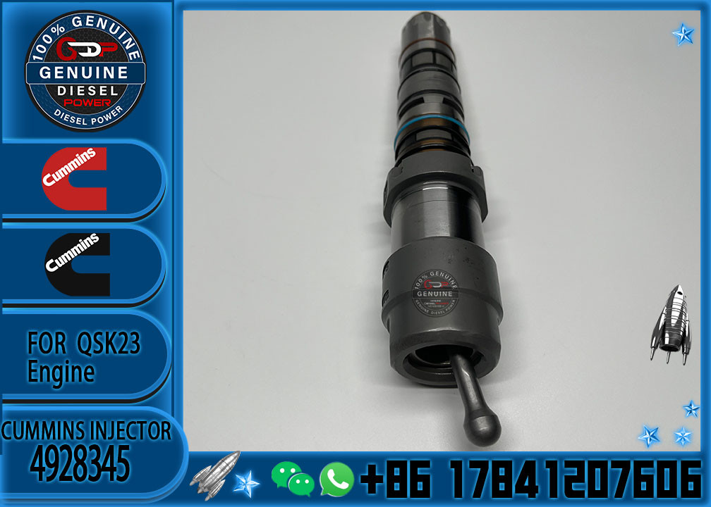 Excavator parts QSK19 common rail diesel fuel injector assembly 4928345