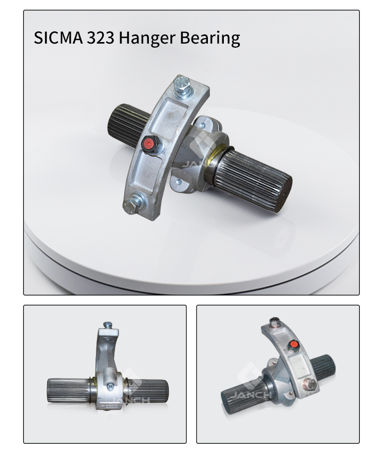 OEM Services Intermediate Hanger Bearing for SICOMA 168 Hoisting Shaft Screw Conveyor