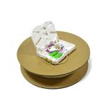 2 Cores Indoor Fiber Optic Terminal Box Wall Mounted 86mm Size