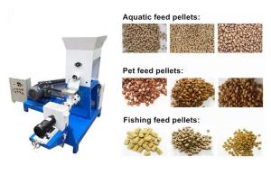 China farm 40kg/H 500kg/H Floating Fish Food Pellet Machine on sale