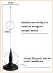 Customized Sensitive Car TV Antenna 11M UHF Car Cb Aerial 145*1550mm