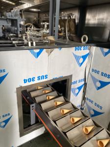 Quality 3.37kw 8kg/h Natural Gas Suger Cone Baking Machine wholesale