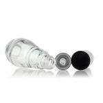 Spray Cap Serum Glass Bottle Matte Black 30ml