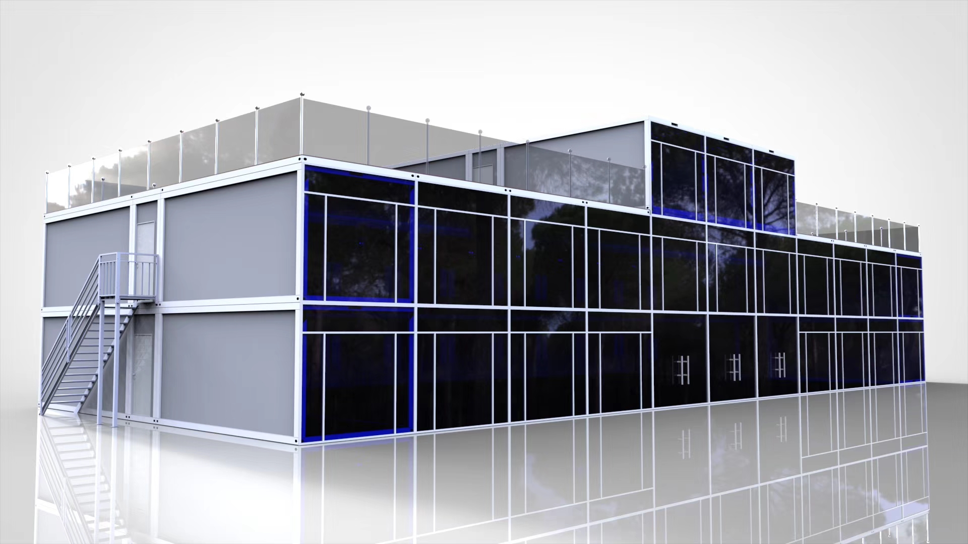 Steel Container House ZHONGDING Prefabricated Container Van House in Philippines