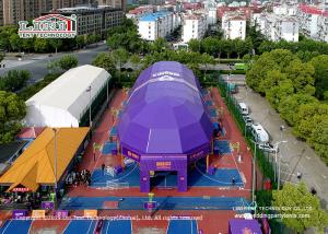 Quality Unique Tear Resistant Sport Event Tents Roof Cover 850g/Sqm Block - Out wholesale