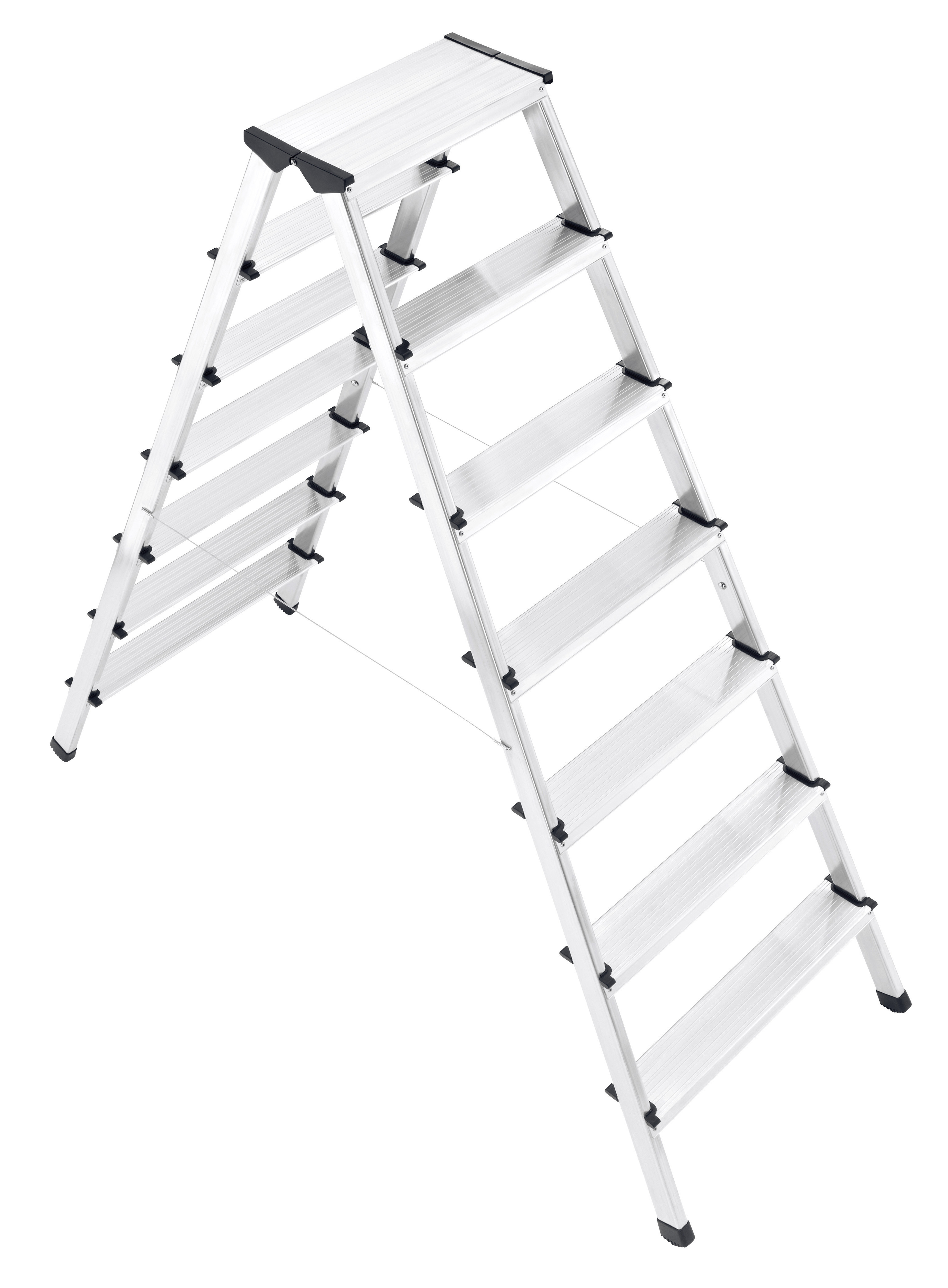 Modern Design Aluminum Step Stool Folding Scaffold Ladder 2x7 Steps