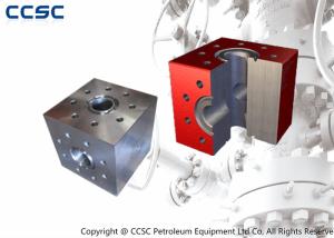 Quality Field - Proven Xmas Tree Wellhead Parts Forged Cross And Tee Abrasion Resistant wholesale