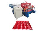 Rib Roof / Corrugated Steel Panel Roll Forming Machine With Hydraulic Driving