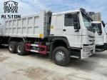 Second Hand Tipper Trucks Hydraulic Lifting With Daily Maintenance