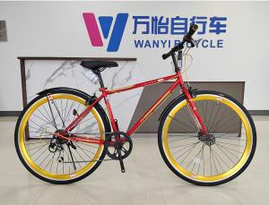 Quality Aluminium Alloy Frame Road Bicycle 700C SHIMANO 6 Speed Adult Road Bike wholesale