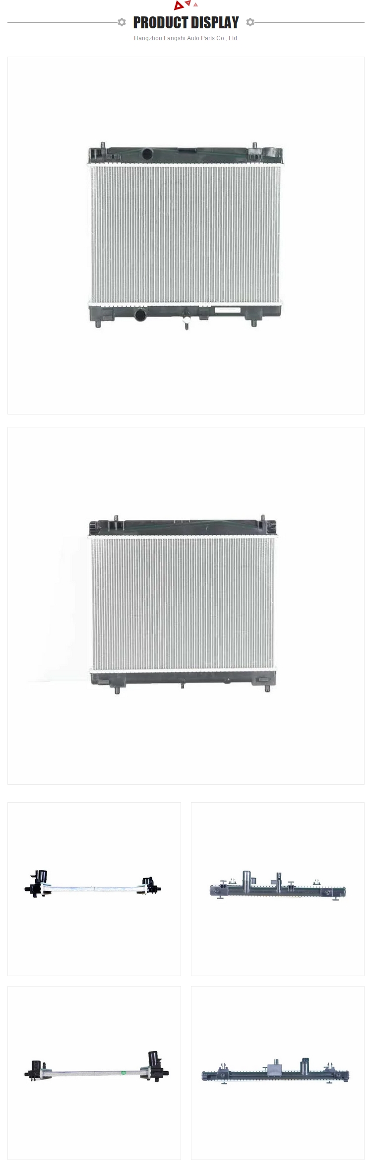 53533 Auto Spare Parts Cooling System Car Coolant Cooler for TOYOTA Yaris 1.3 SCP12