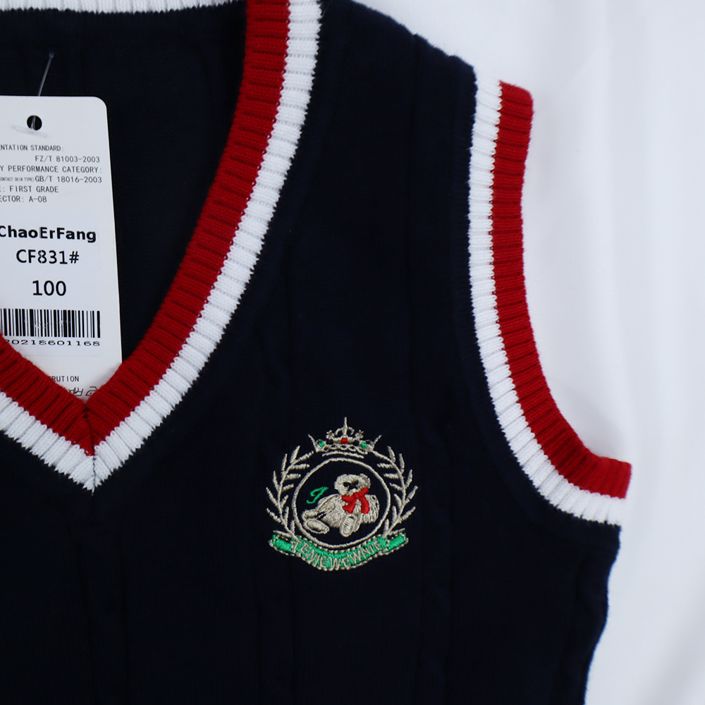 Kids Winter Custom Baby Jumper Autumn Winter Waistcoat Pullover Knitting Boy Sweater Vest