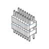 Buy cheap 1.27*2.54mm straight DIP doube row male header pin connector from wholesalers