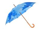 Manual Open Wooden Handle 27"*8K Big Golf Umbrella