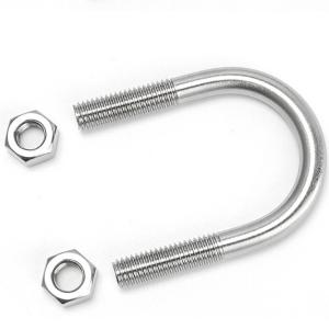 Quality Bright Finish A2-70 A4-80 304 Stainless Steel Bolts Boat U Bolt wholesale