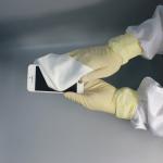 Industrial Cleanroom Polyester Wipes 1009 Lint Free Electronic Safe Wipes