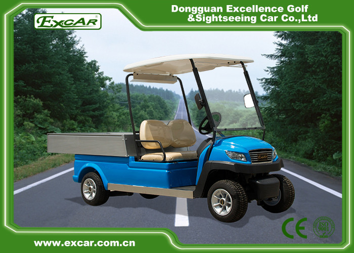 Color Optional Electric Golf Car With Aluminum Cargo Box