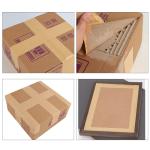 Customized Logo Brown Reinforced Kraft Paper Tape For Professional Waterproof