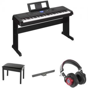 China Yamaha DGX-660 Home/Studio Kit with Pedals, Bench, and Studio Headphones (Black) on sale