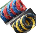 Customized Heavy Duty Outdoor Climbing Ropes Fluorescent 3000lb