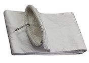 Industrial Felt Dust Collector Bags Excellent Hydrolysis Stability Singed Finished