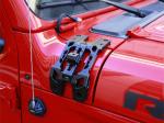 Aluminium Alloy Silver Light Mounting Brackets for Off-Road Vehicles CNC
