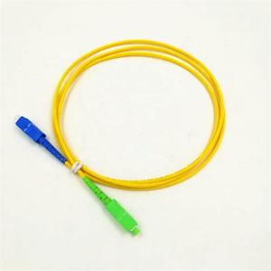 Quality High Reliability Single Mode Fiber Jumpers FC SC LC ST Connector Low Loss wholesale